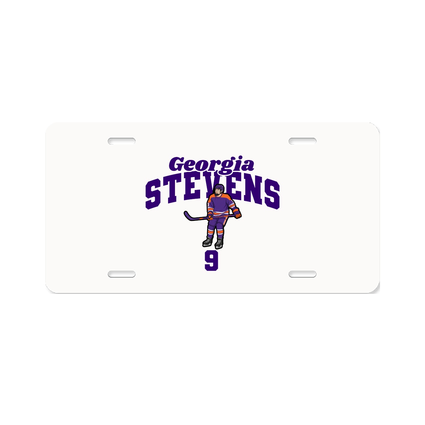 License Plate — Signature Arch in Classic