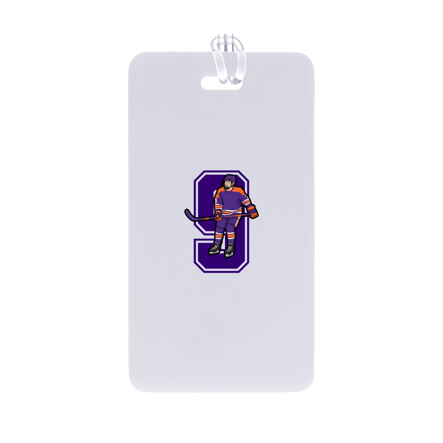 Bag Tag — Number in Classic