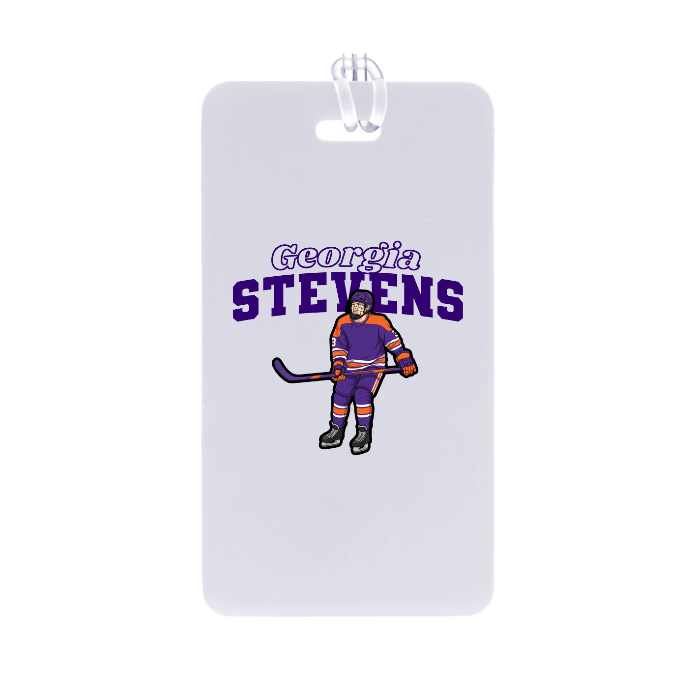 Bag Tag — Name Arch in Classic