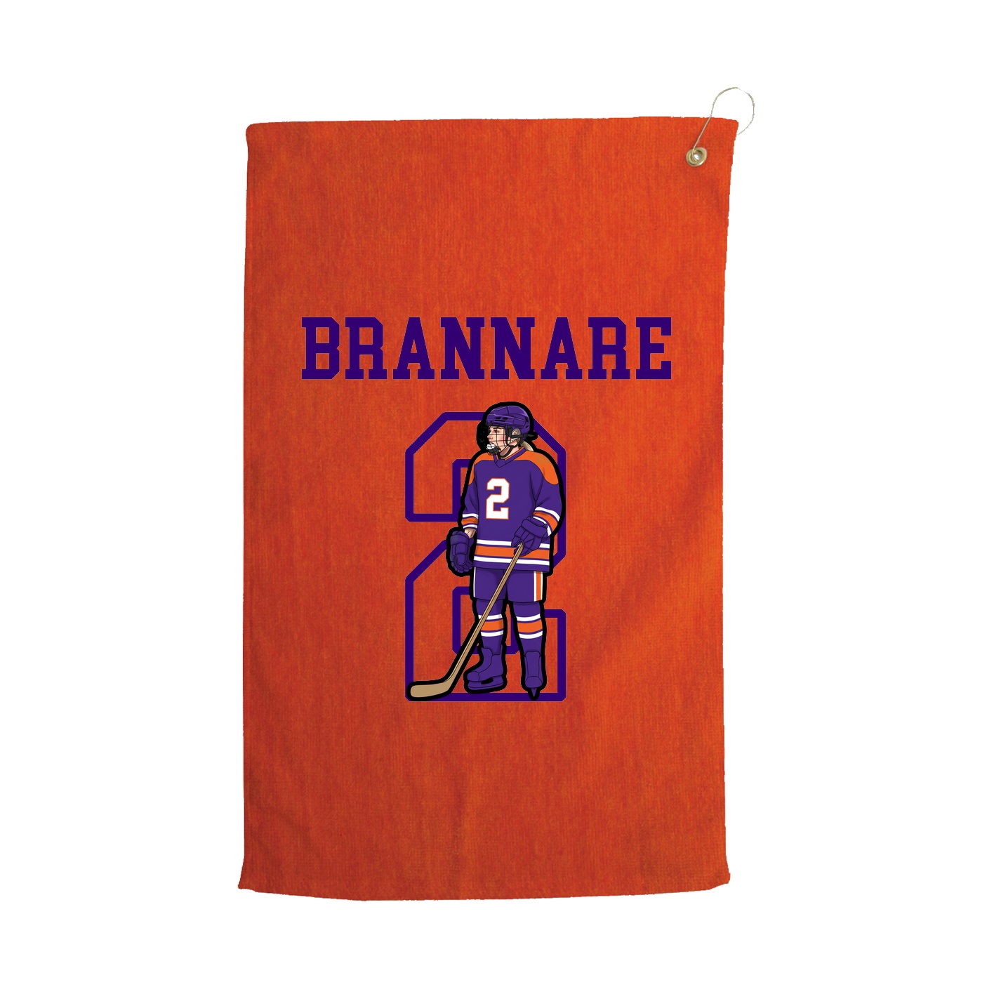 Golf Towel — Shirsey in Orange