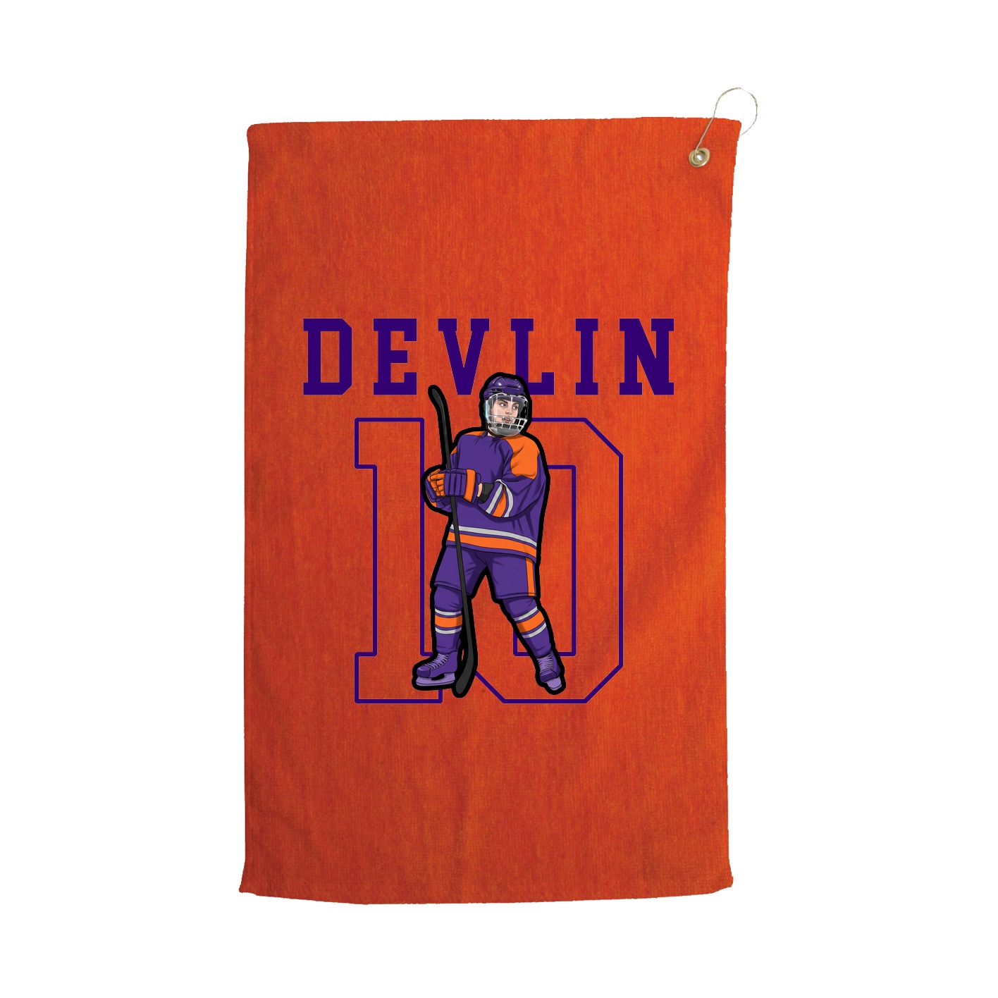 Golf Towel — Shirsey in Orange