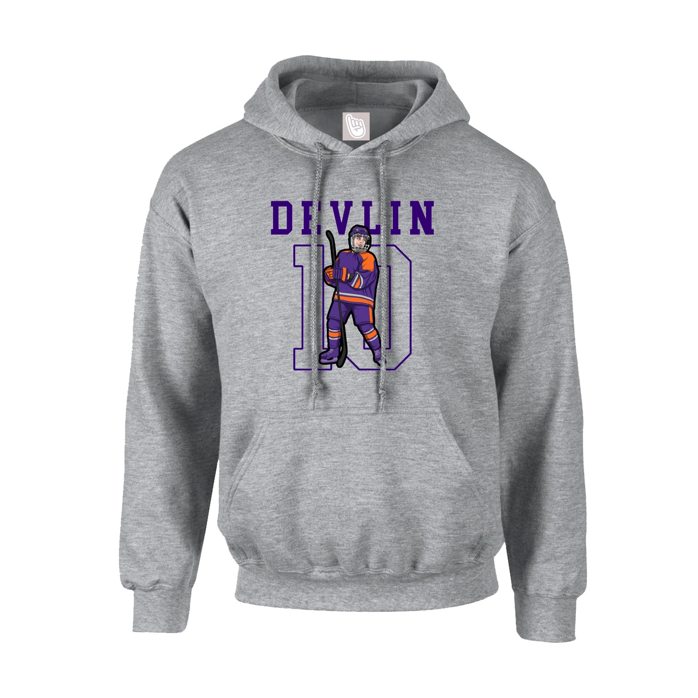 Hoodie — Shirsey in Grey