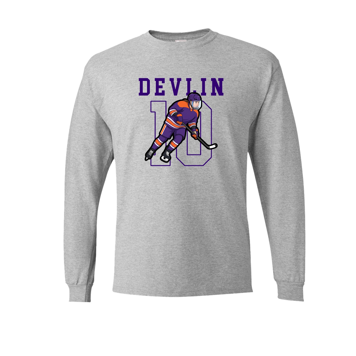 Long Sleeve Tee — Shirsey in Grey