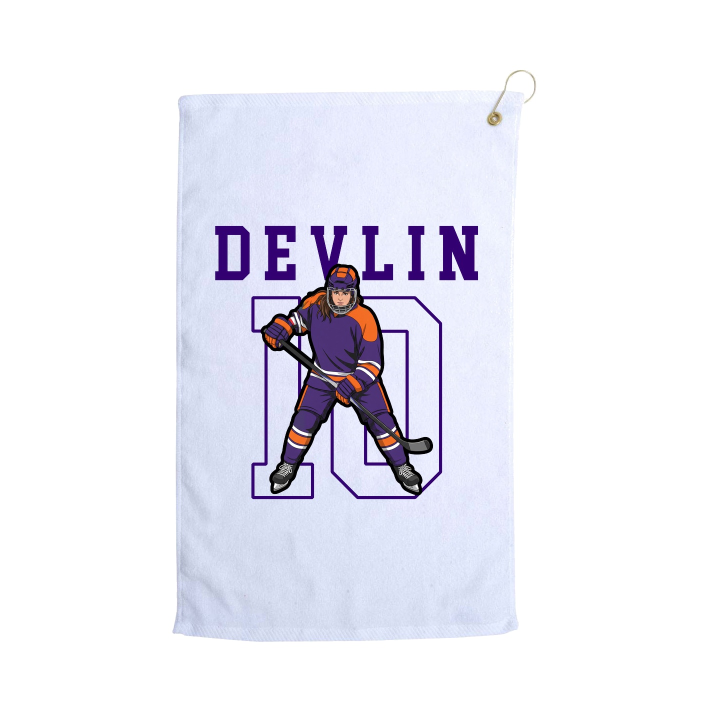 Golf Towel — Shirsey in White