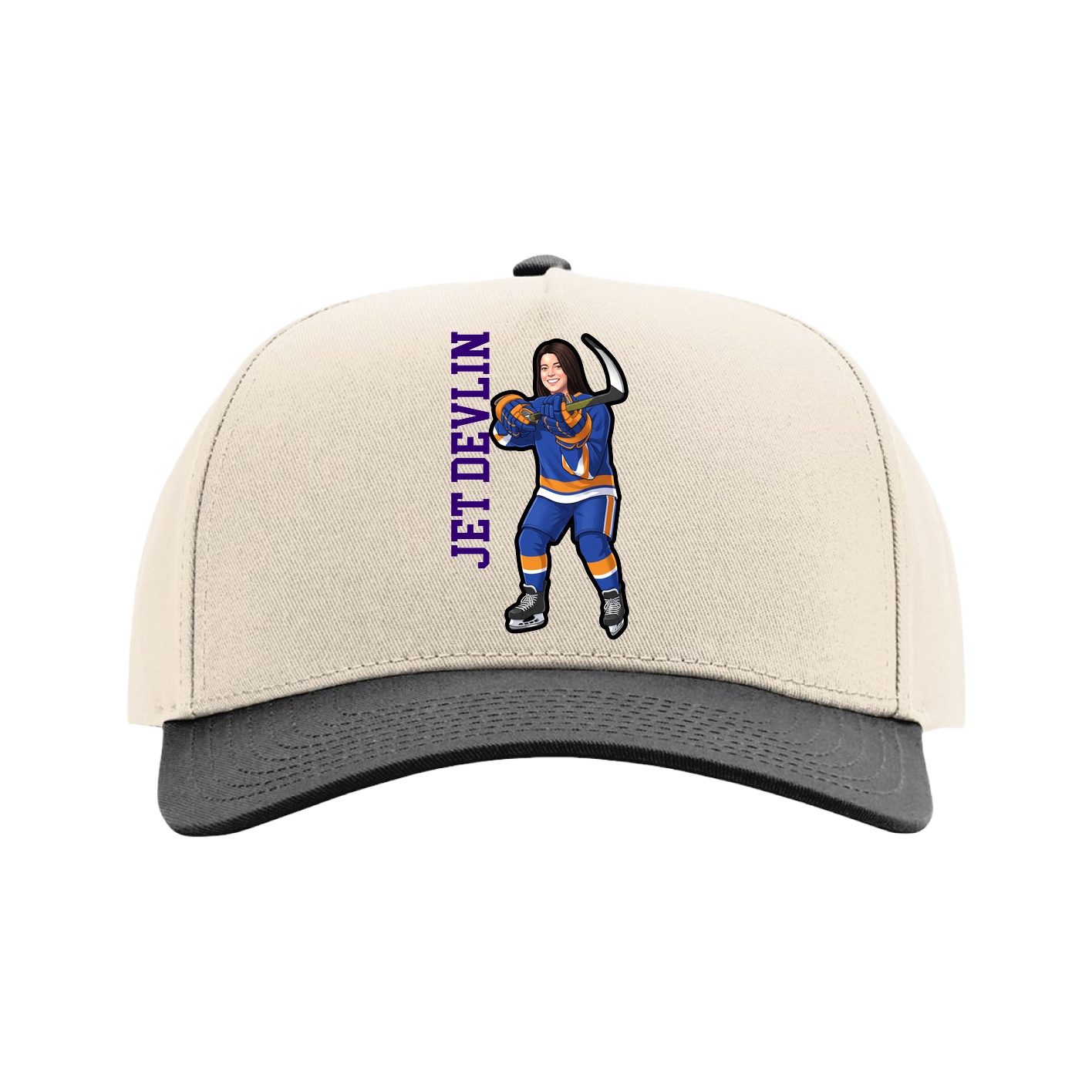 Full Fabric Five-Panel Champ Cap
