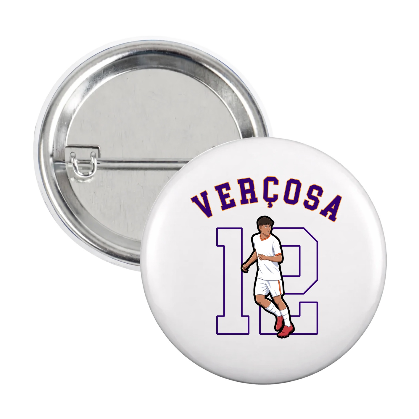 Game Day Button — Shirsey Arch in White