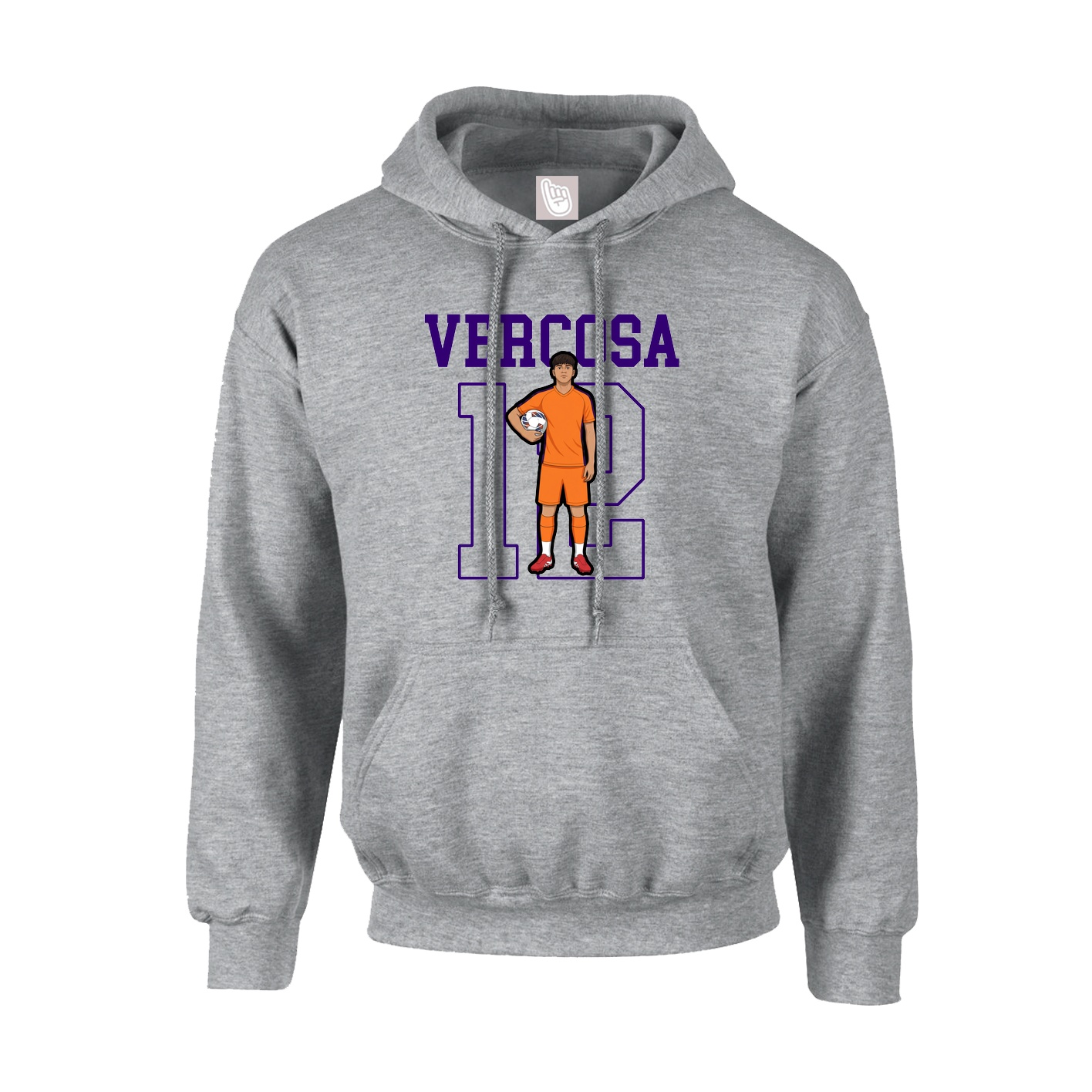 Youth Hoodie — Shirsey in Grey