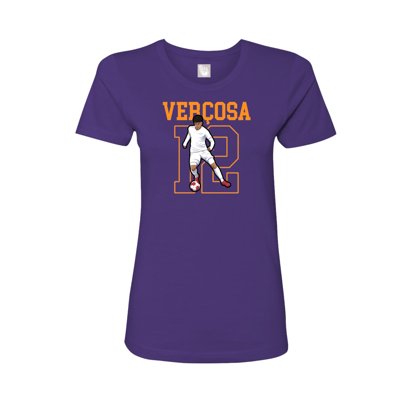 Fitted Women's Tee — Shirsey in Purple