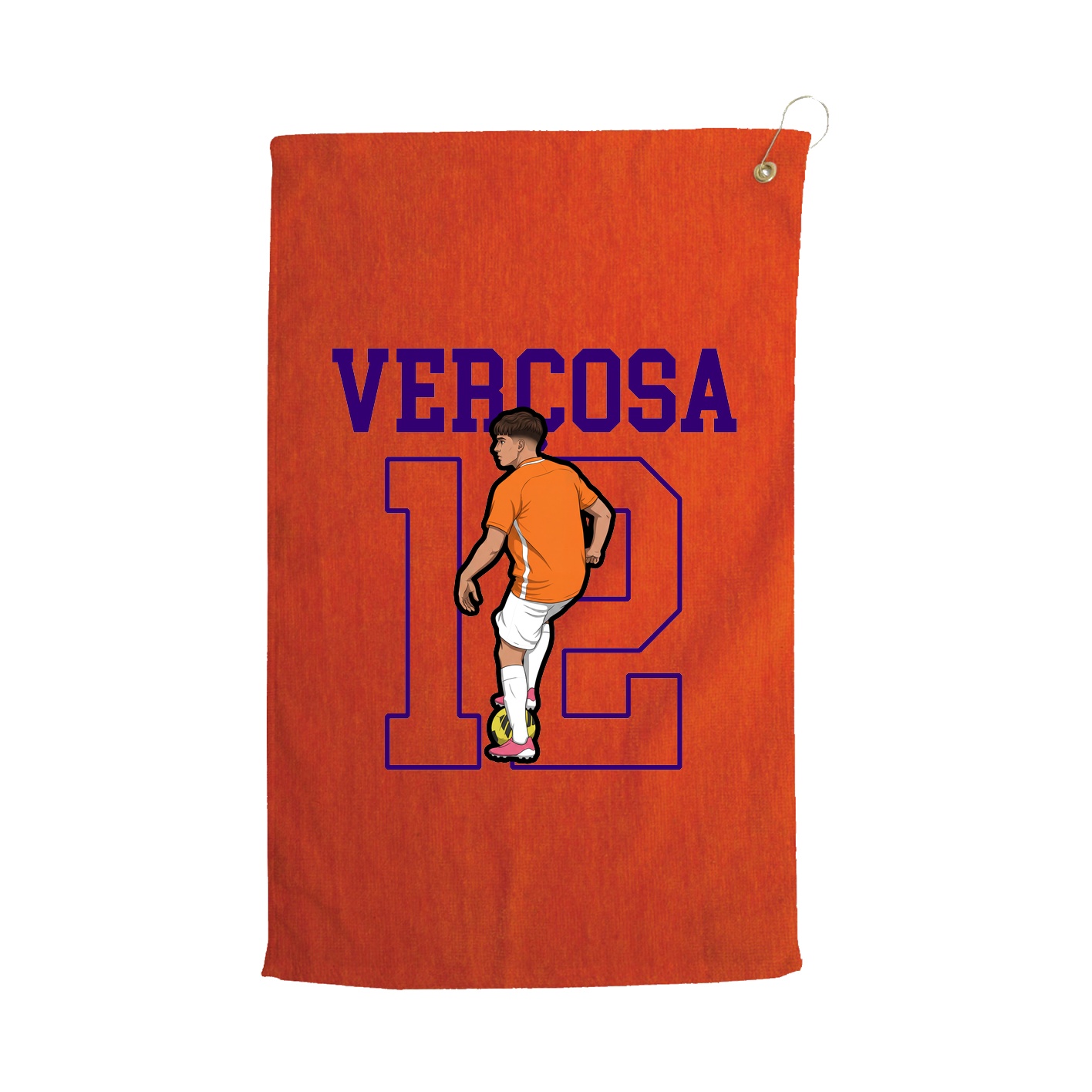 Golf Towel — Shirsey in Orange