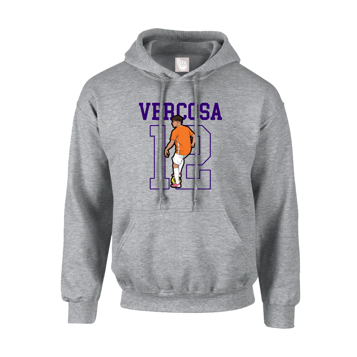Hoodie — Shirsey in Grey