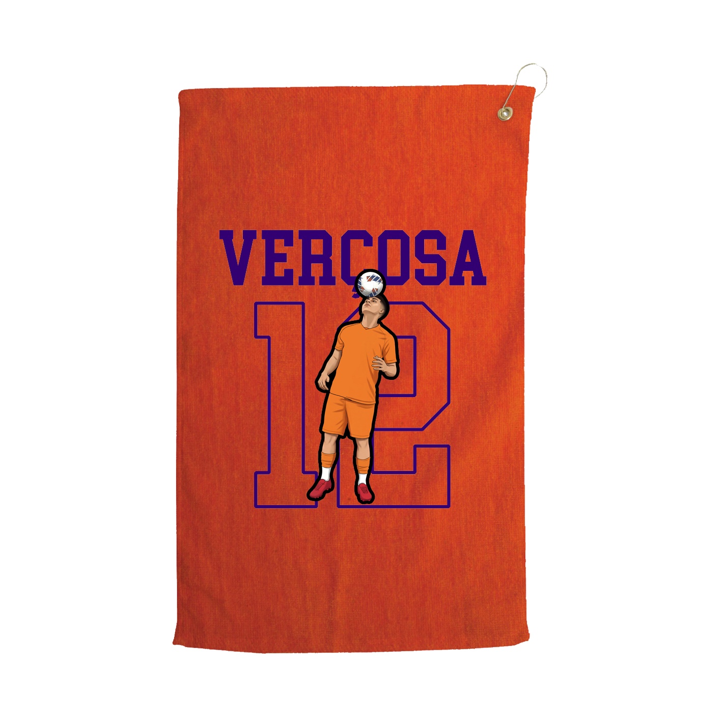 Golf Towel — Shirsey in Orange