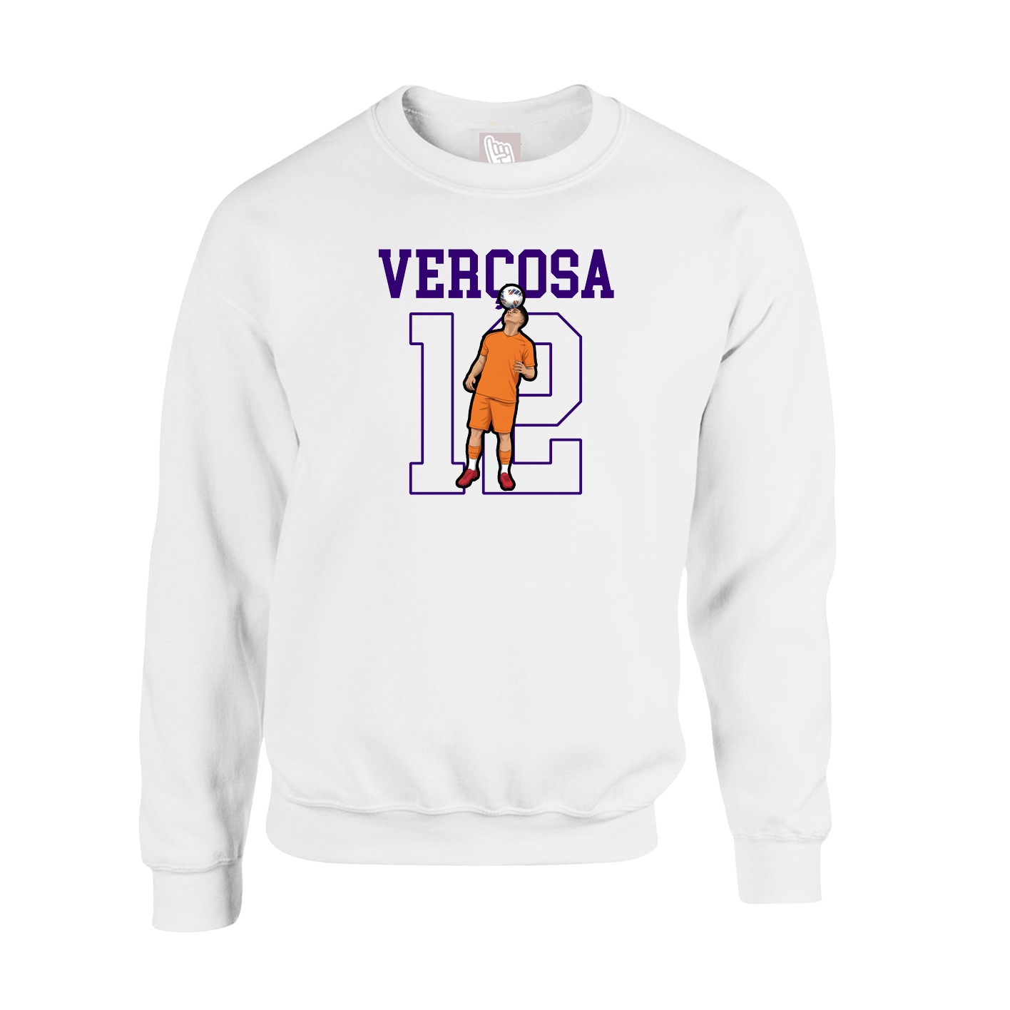 Fleece Crew — Shirsey in White