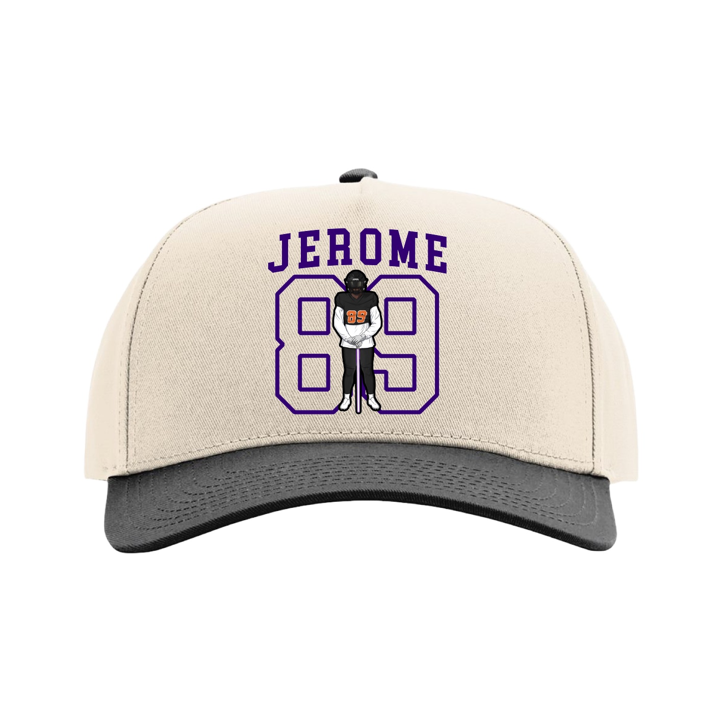 Full Fabric Five-Panel Champ Cap