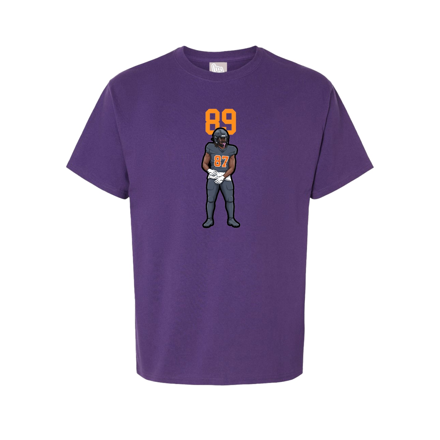 Tee — Number Top in Purple