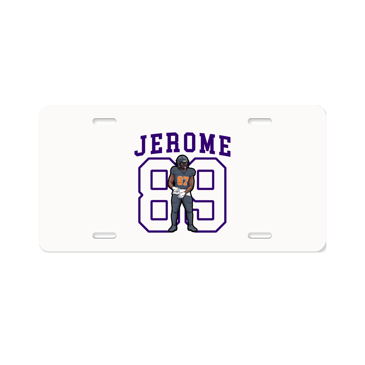 Aluminum License Plate