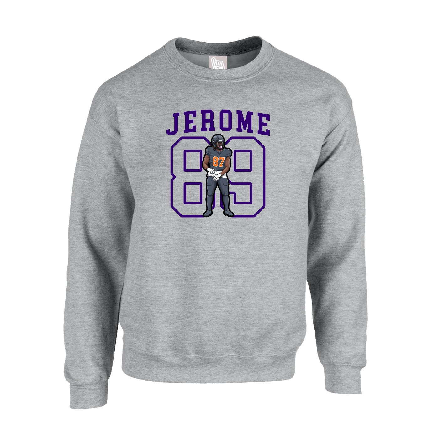 Fleece Crew — Shirsey in Grey