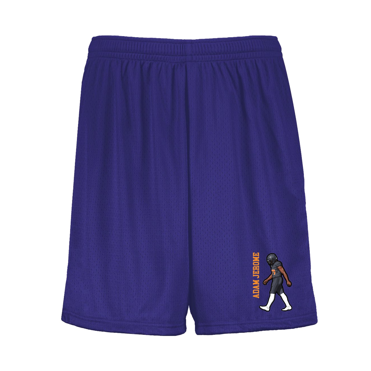Shorts — Name Vertical in Purple
