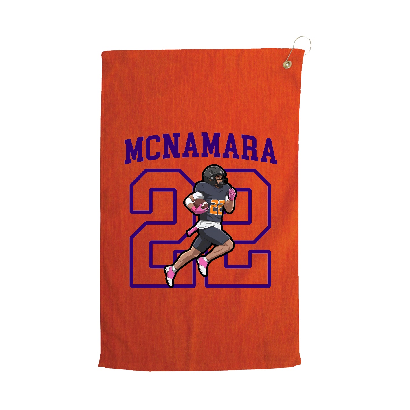Golf Towel — Shirsey in Orange