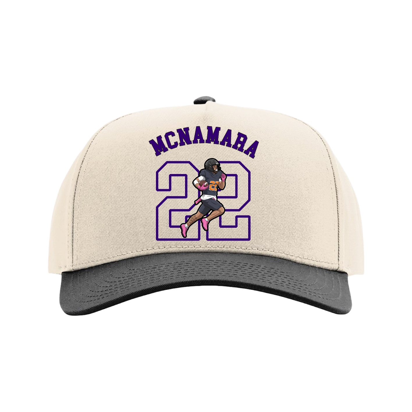 Full Fabric Five-Panel Champ Cap