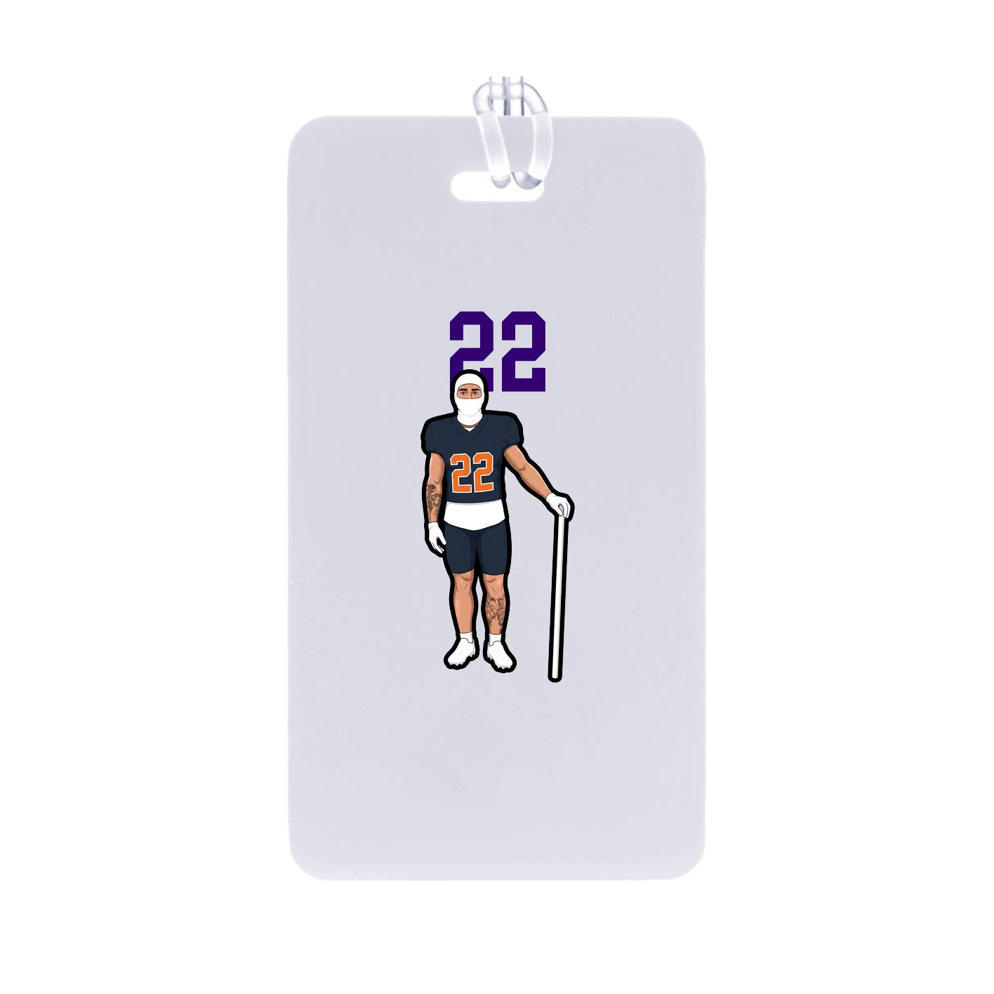Bag Tag — Number Top in Classic