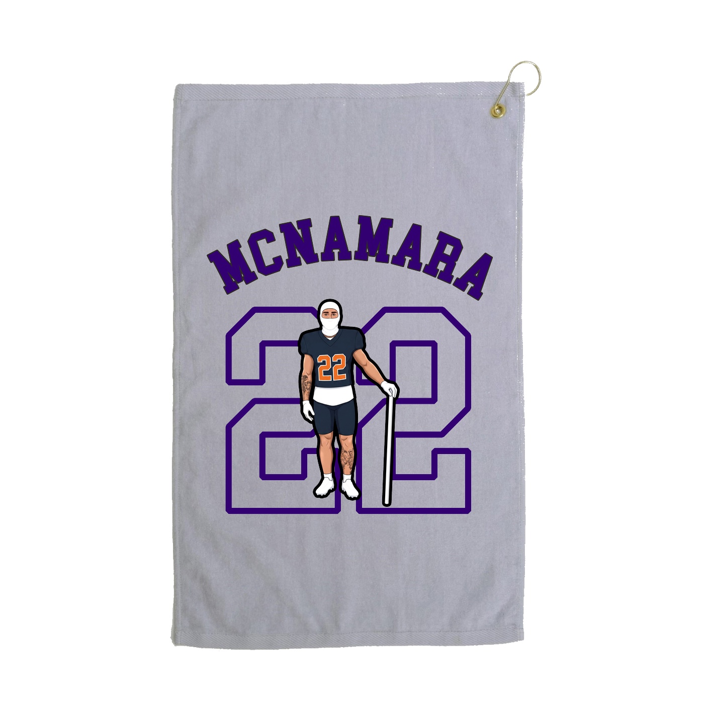 Golf Towel — Shirsey Arch in Grey