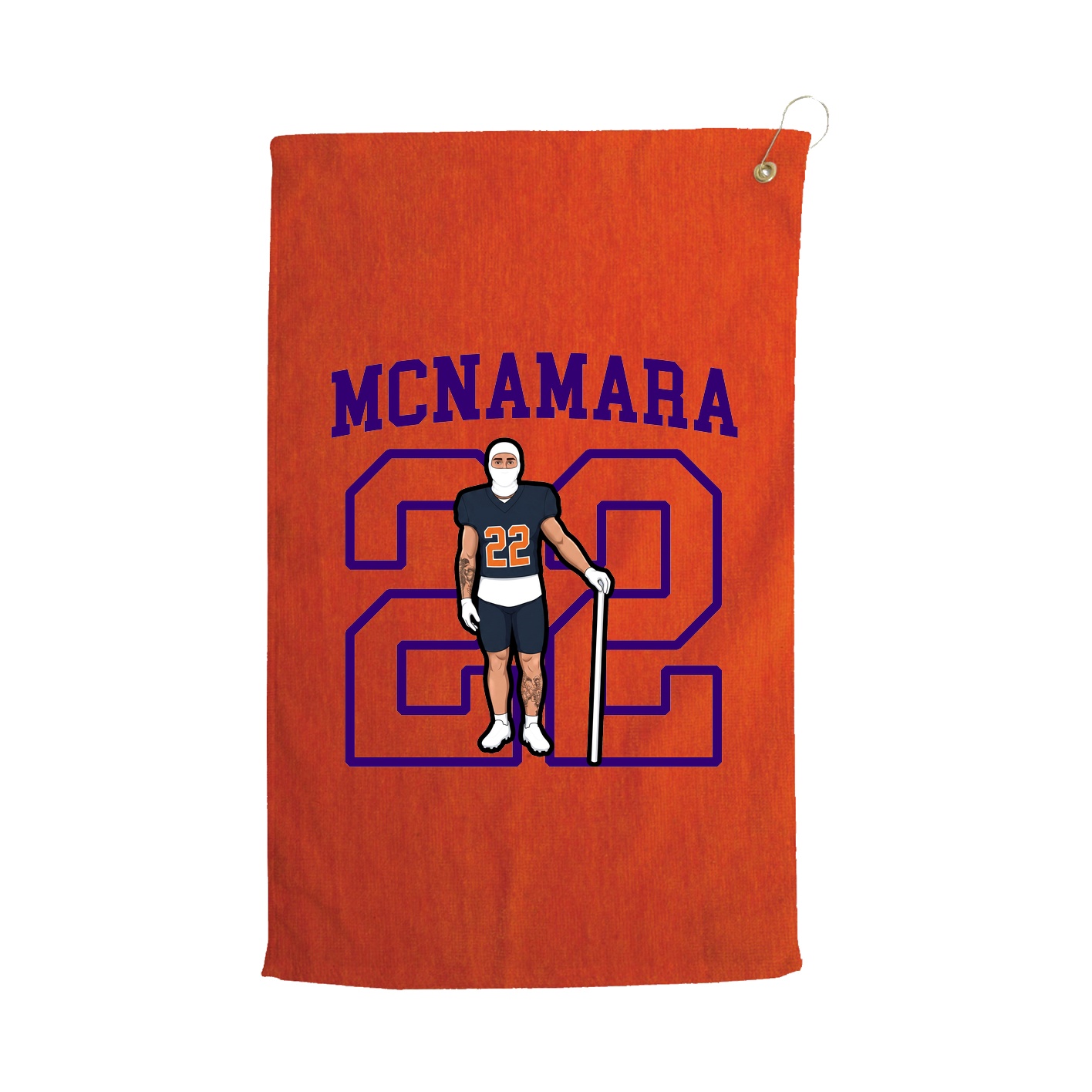 Golf Towel — Shirsey in Orange