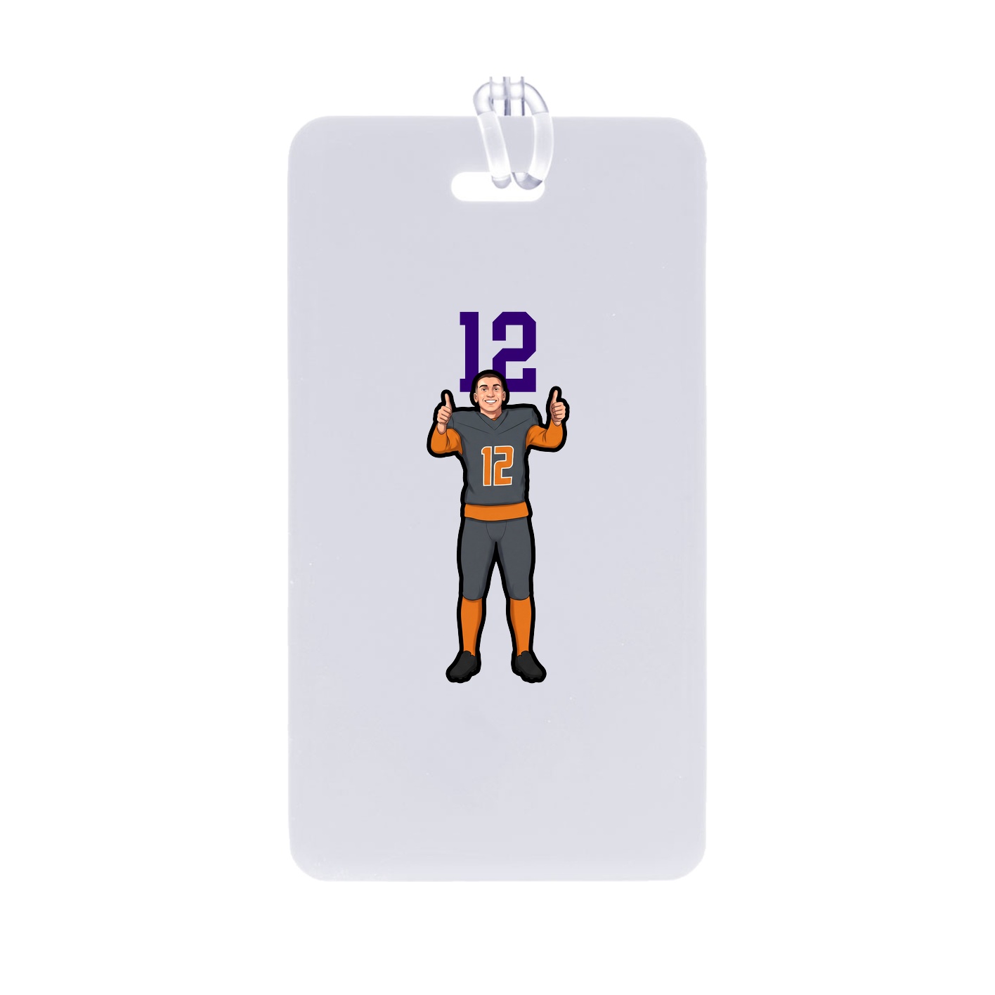 Bag Tag — Number Top in Classic