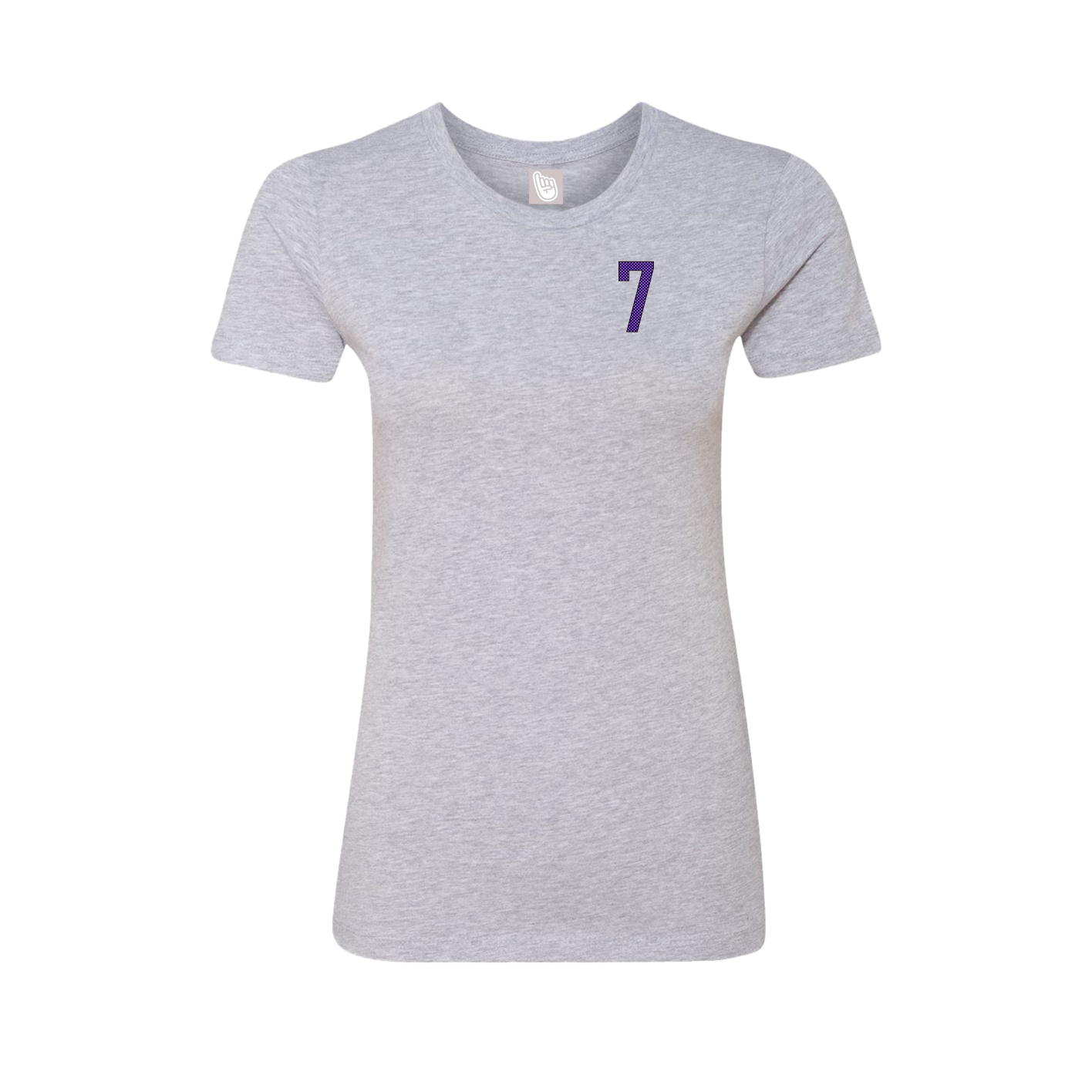 Womens Tee — Front Shirsy in Grey