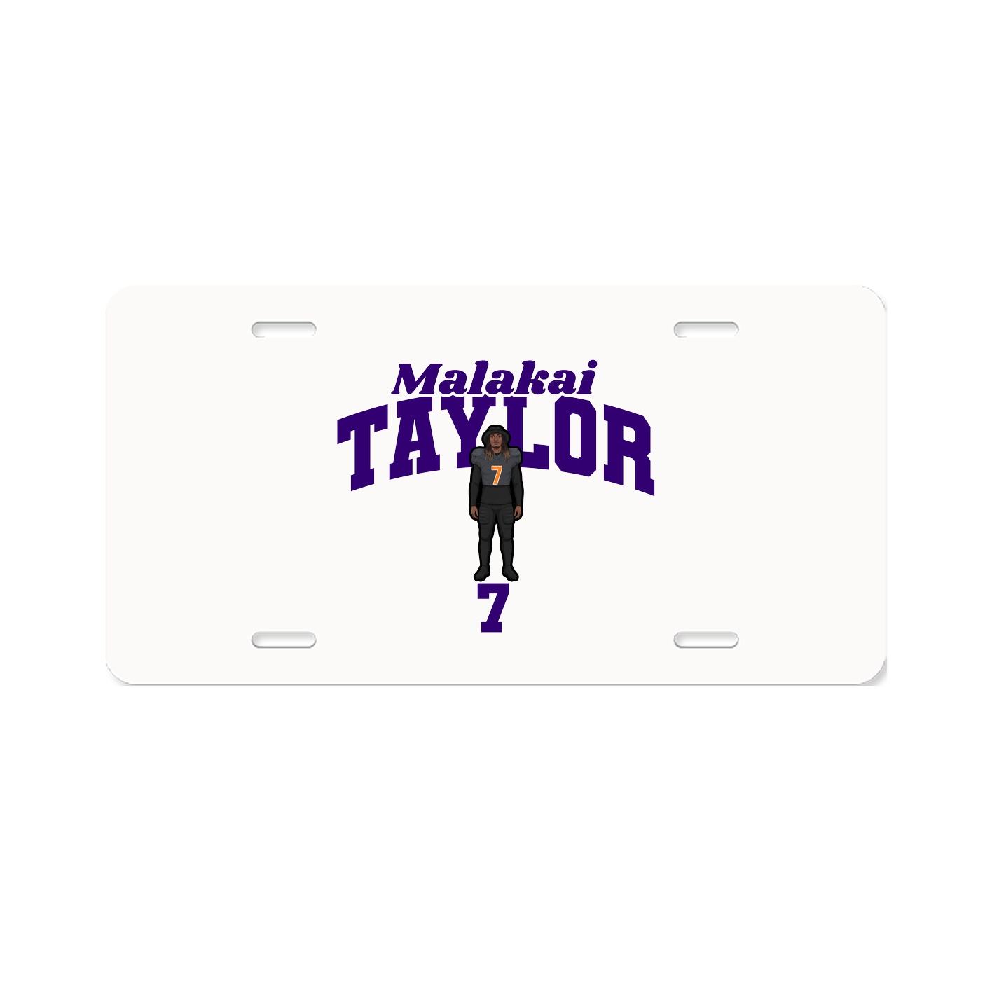 License Plate — Signature Arch in Classic