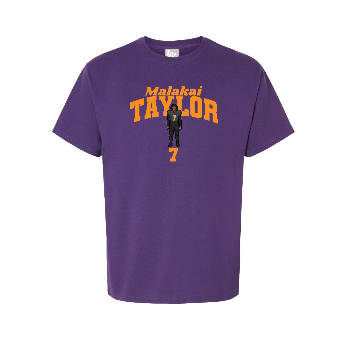 Tee — Signature Arch in Purple