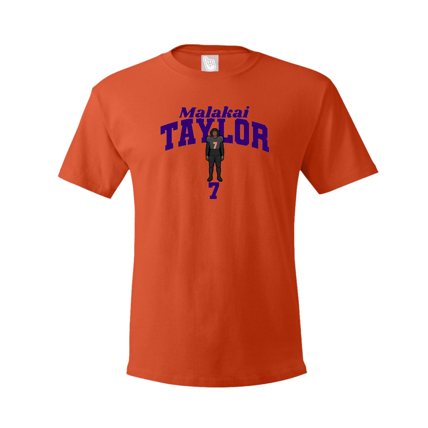 Youth Tee — Signature Arch in Orange