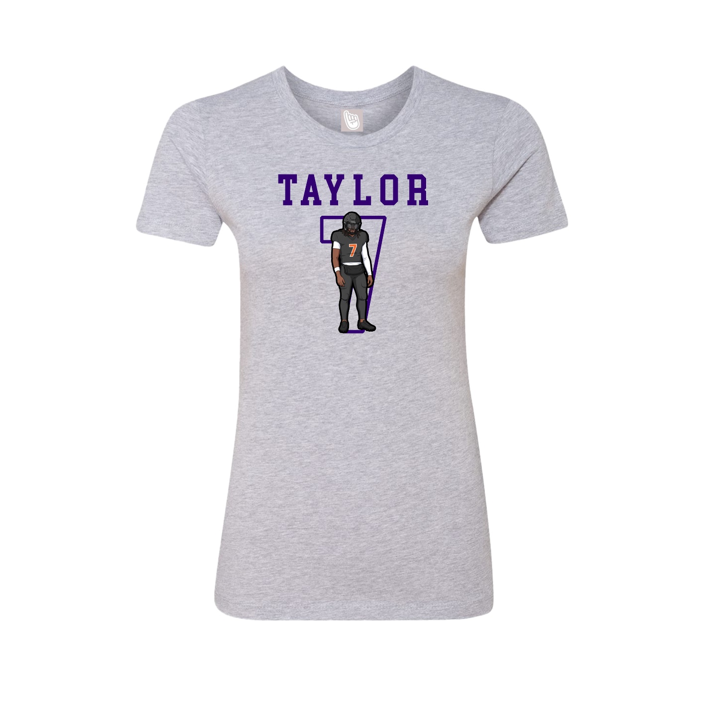 Fitted Women's Tee — Shirsey in Grey