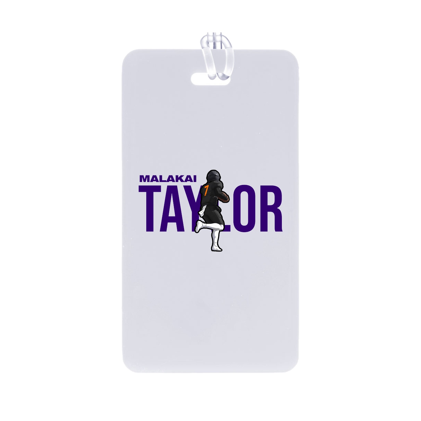 Bag Tag — Player Name in Classic