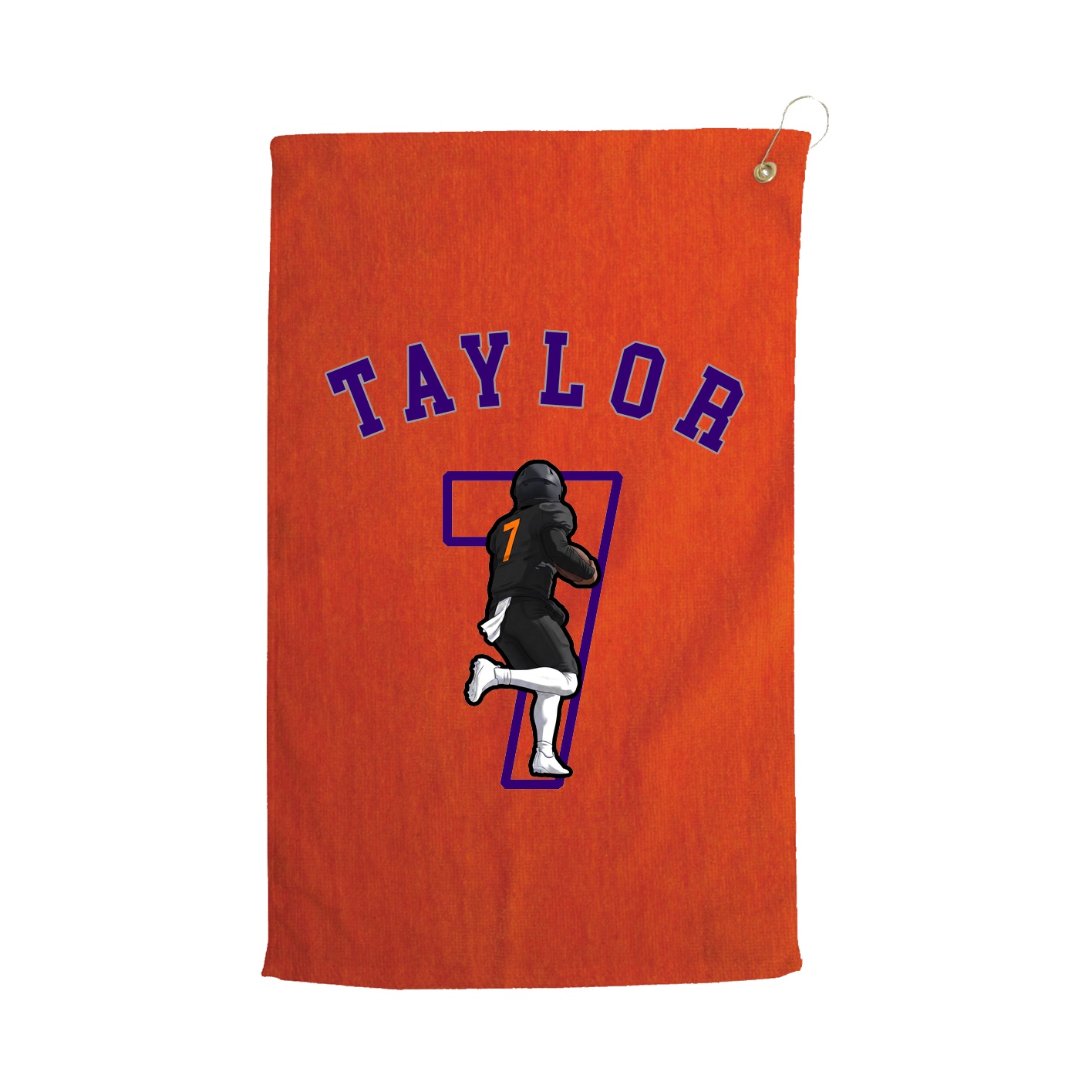 Golf Towel — Shirsey Arch in Orange