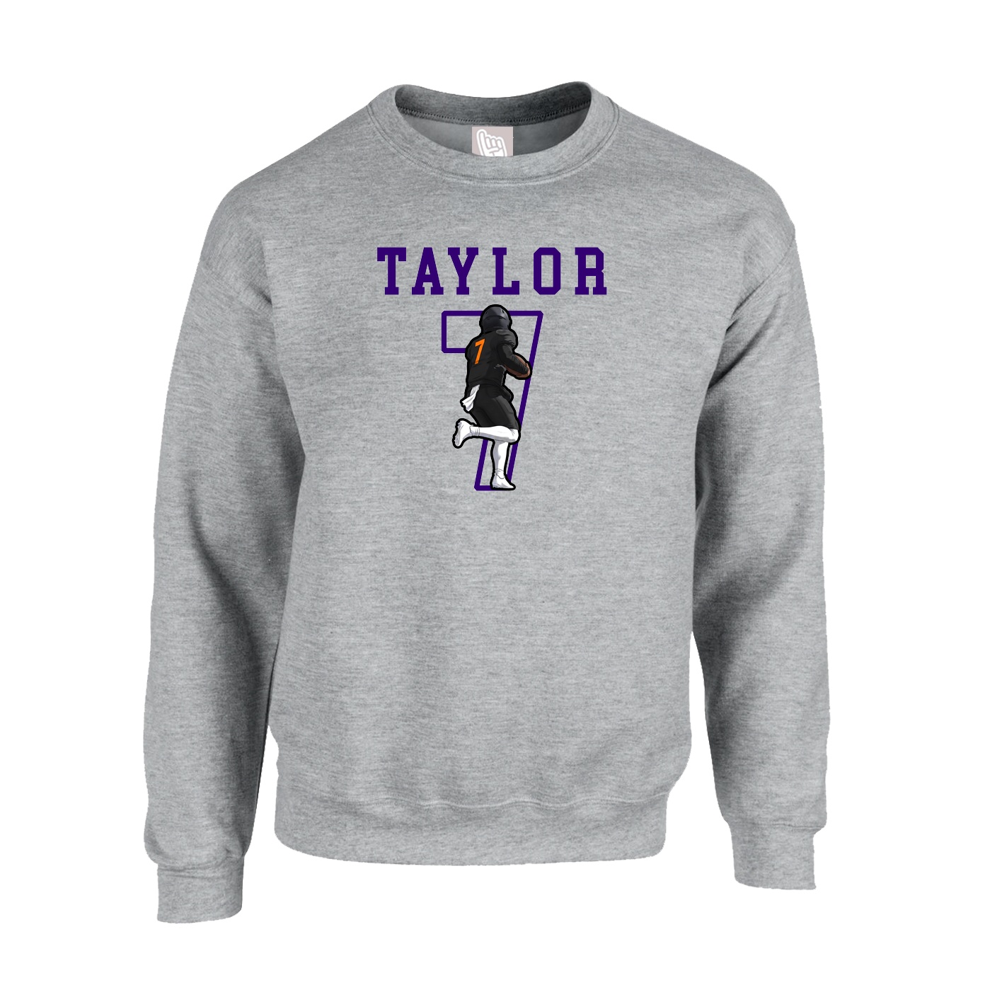 Fleece Crew — Shirsey in Grey