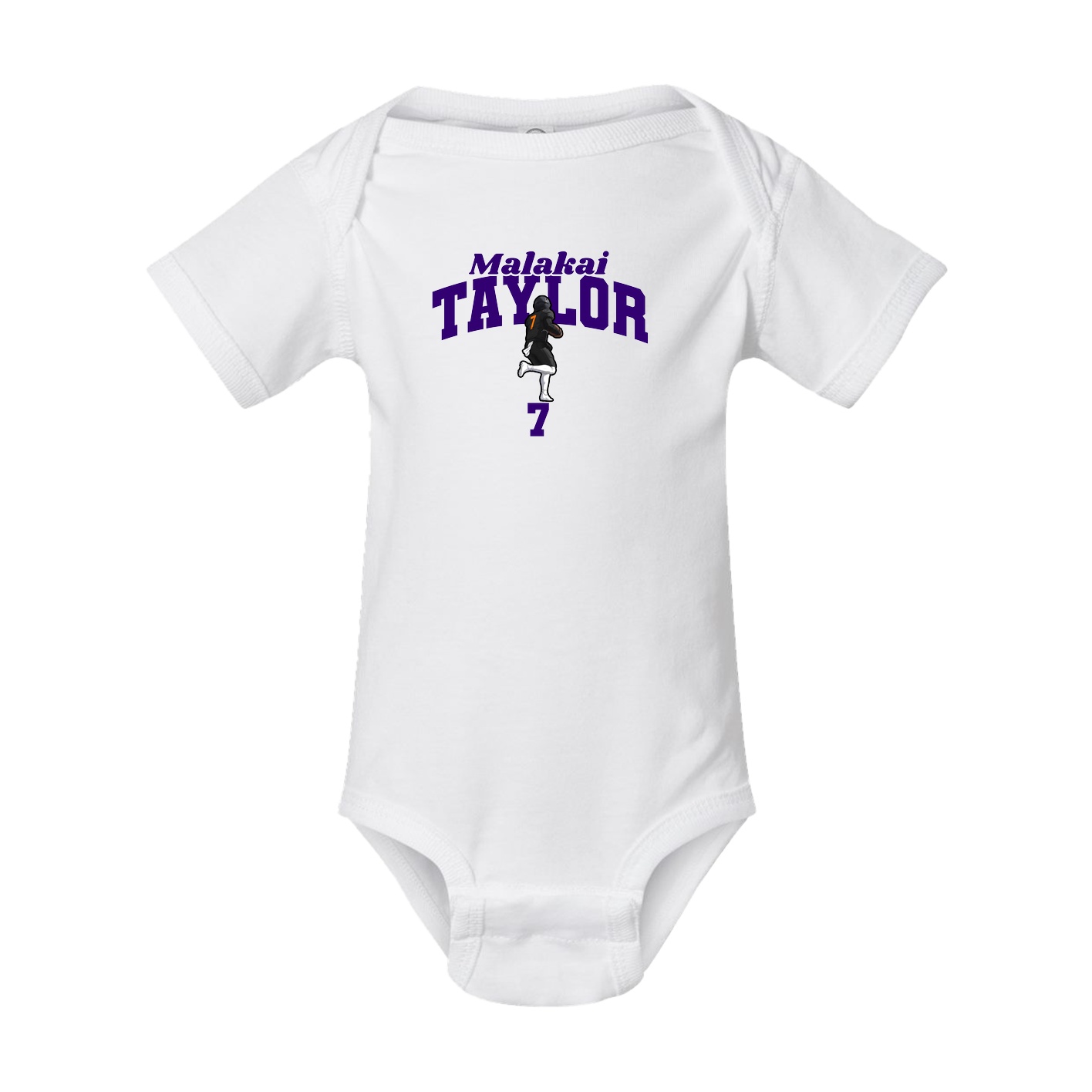Baby Onesie — Signature Arch in White