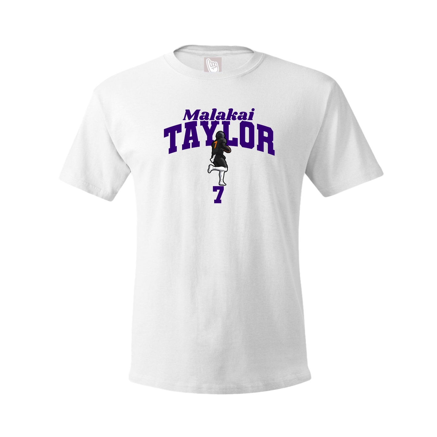 Youth Tee — Signature Arch in White