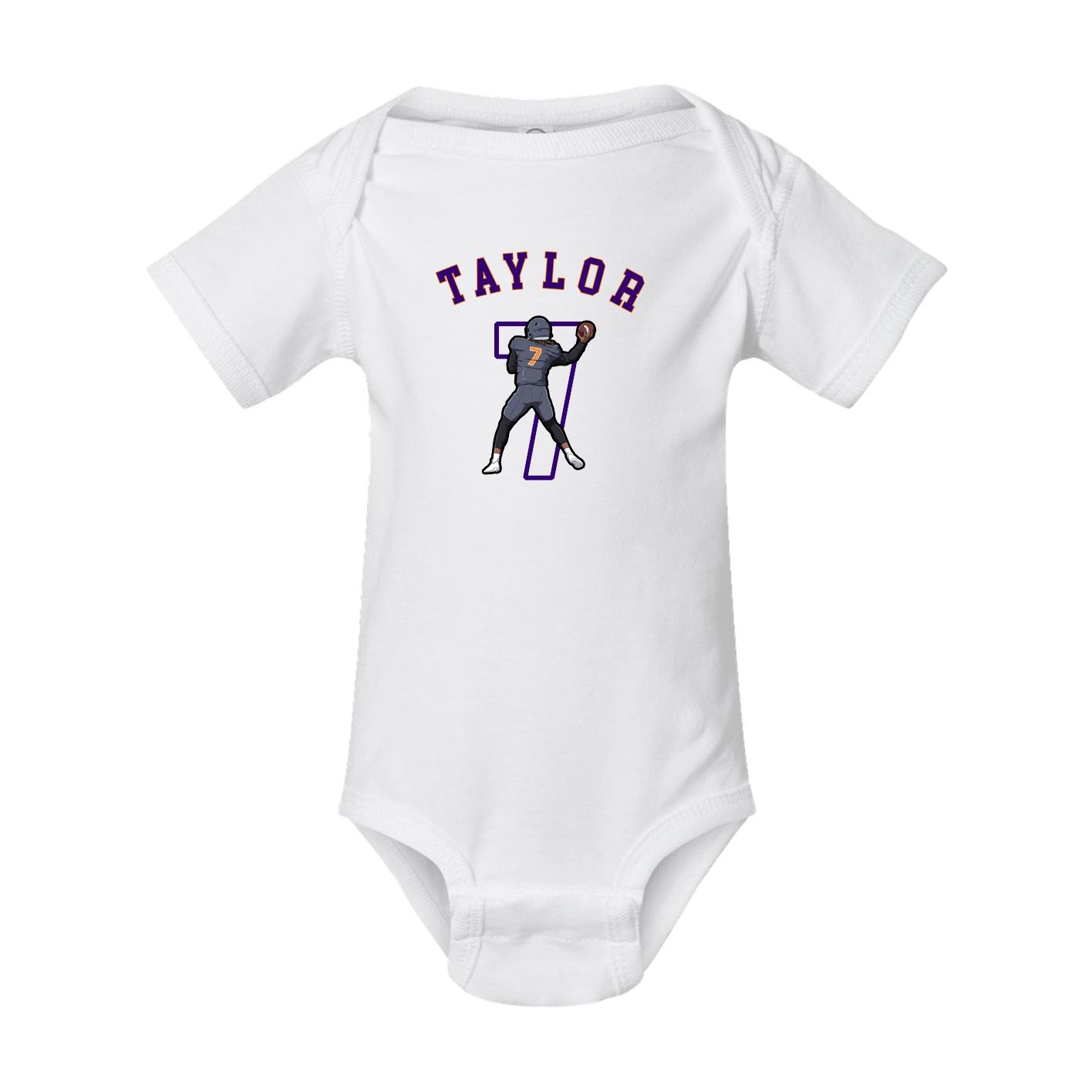 Baby Onesie — Shirsey Arch in White