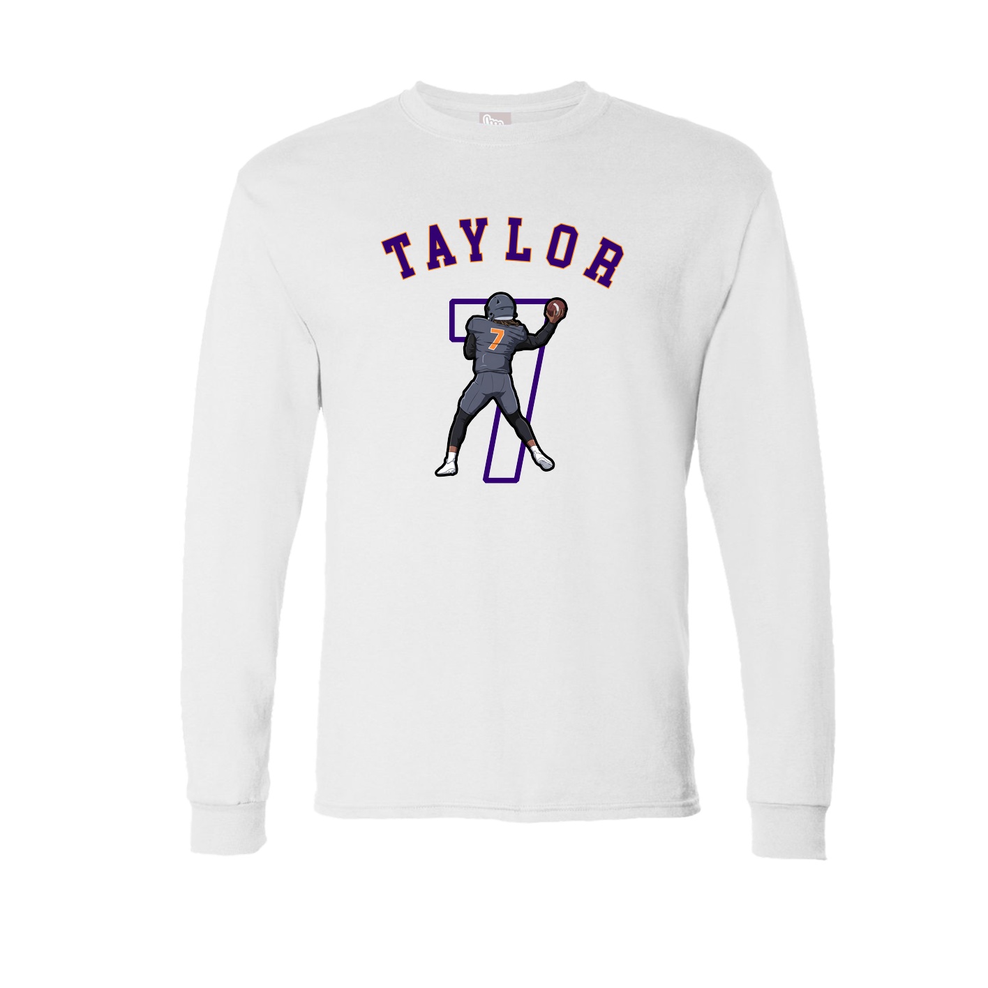 Long Sleeve Tee — Shirsey Arch in White