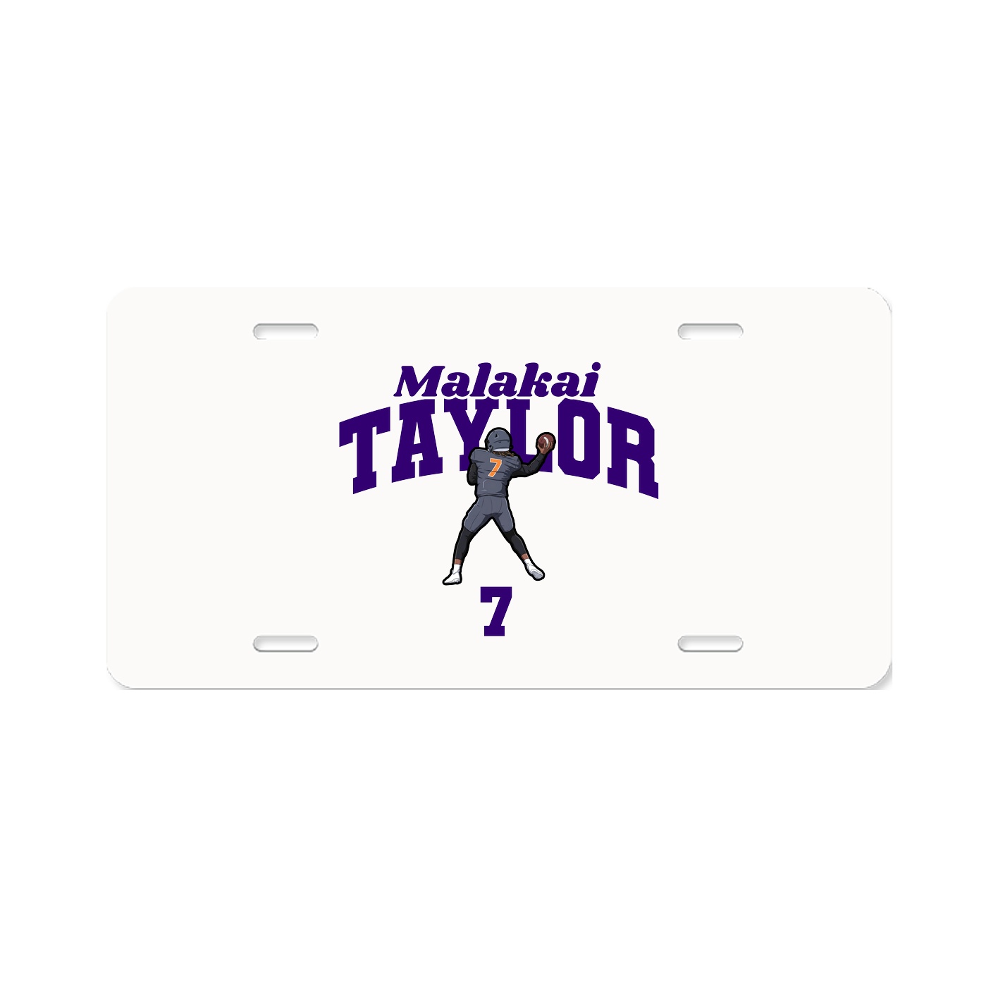 License Plate — Signature Arch in Classic