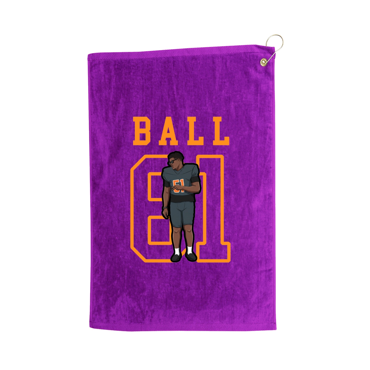 Golf Towel — Shirsey in Purple