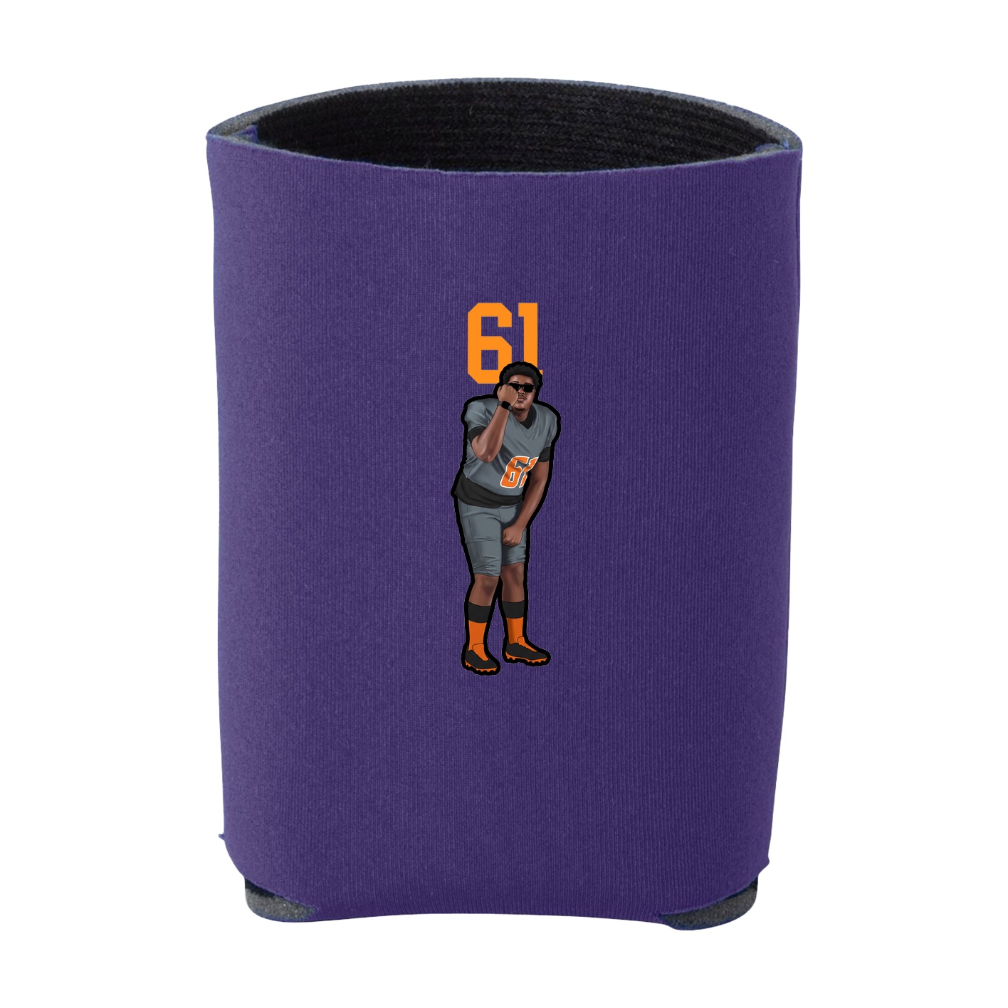 Can Holder — Number Top in Purple