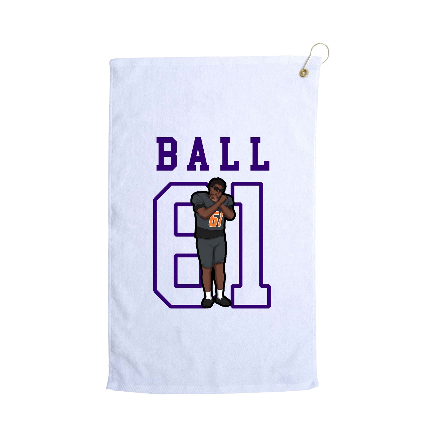 Golf Towel — Shirsey in White
