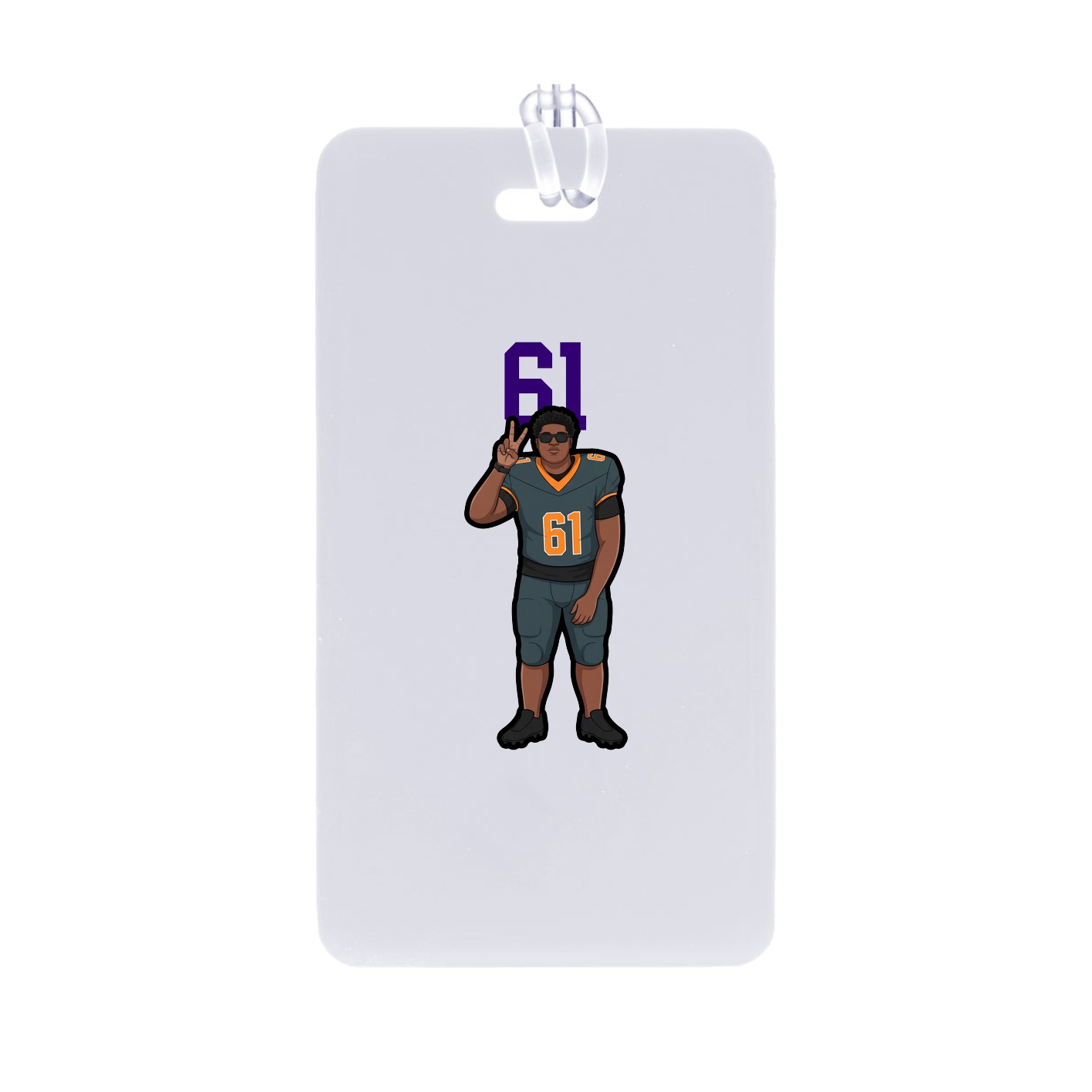 Bag Tag — Number Top in Classic