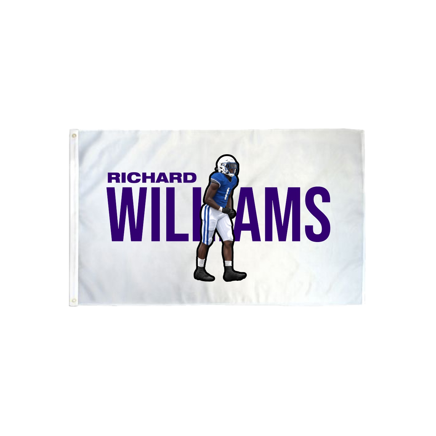 3x5 Flag — Player Name in Classic