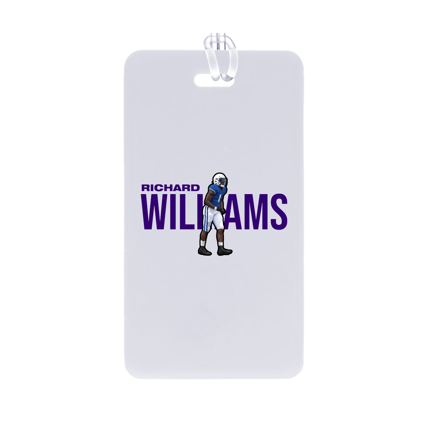 Bag Tag — Player Name in Classic