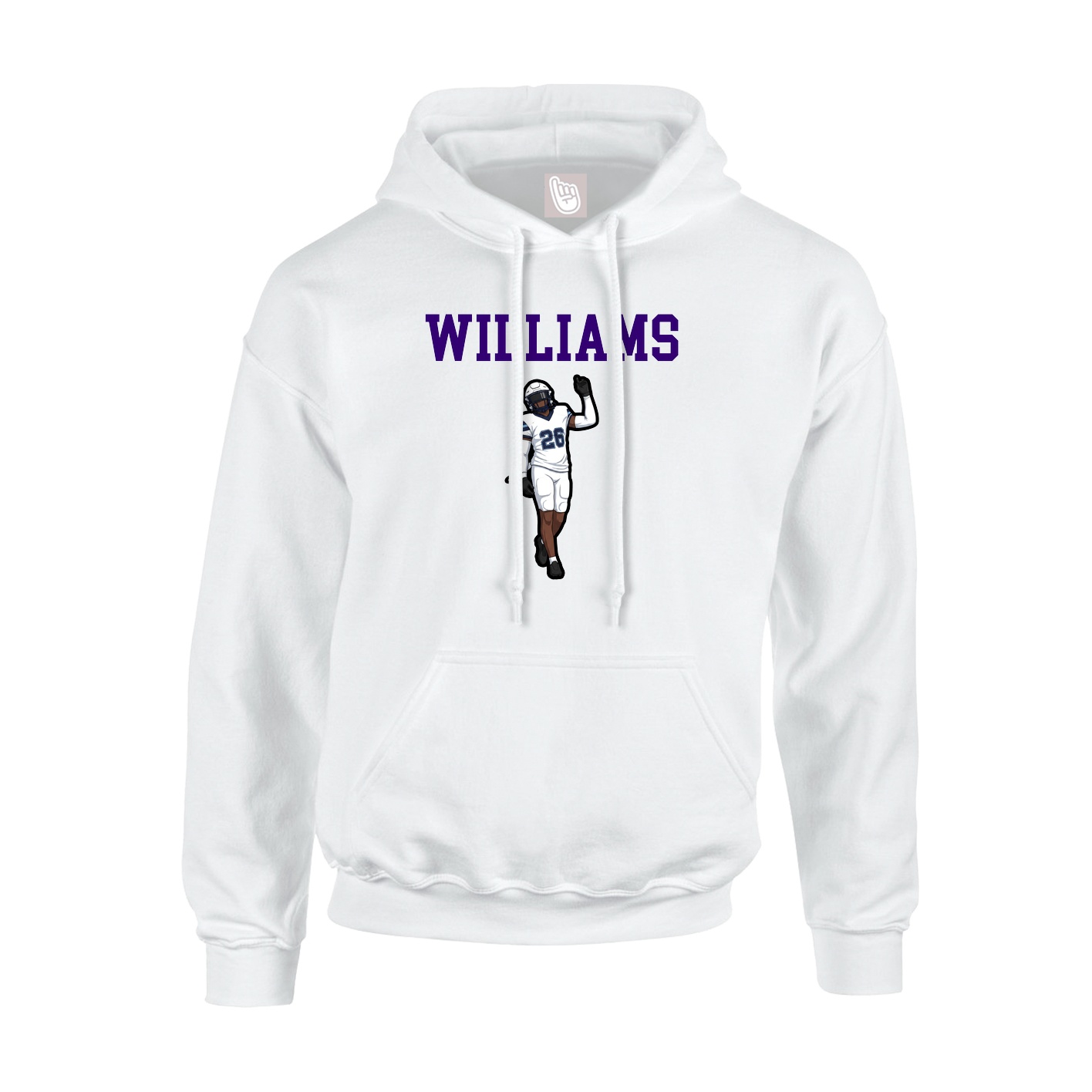 Youth Hoodie — Shirsey in White