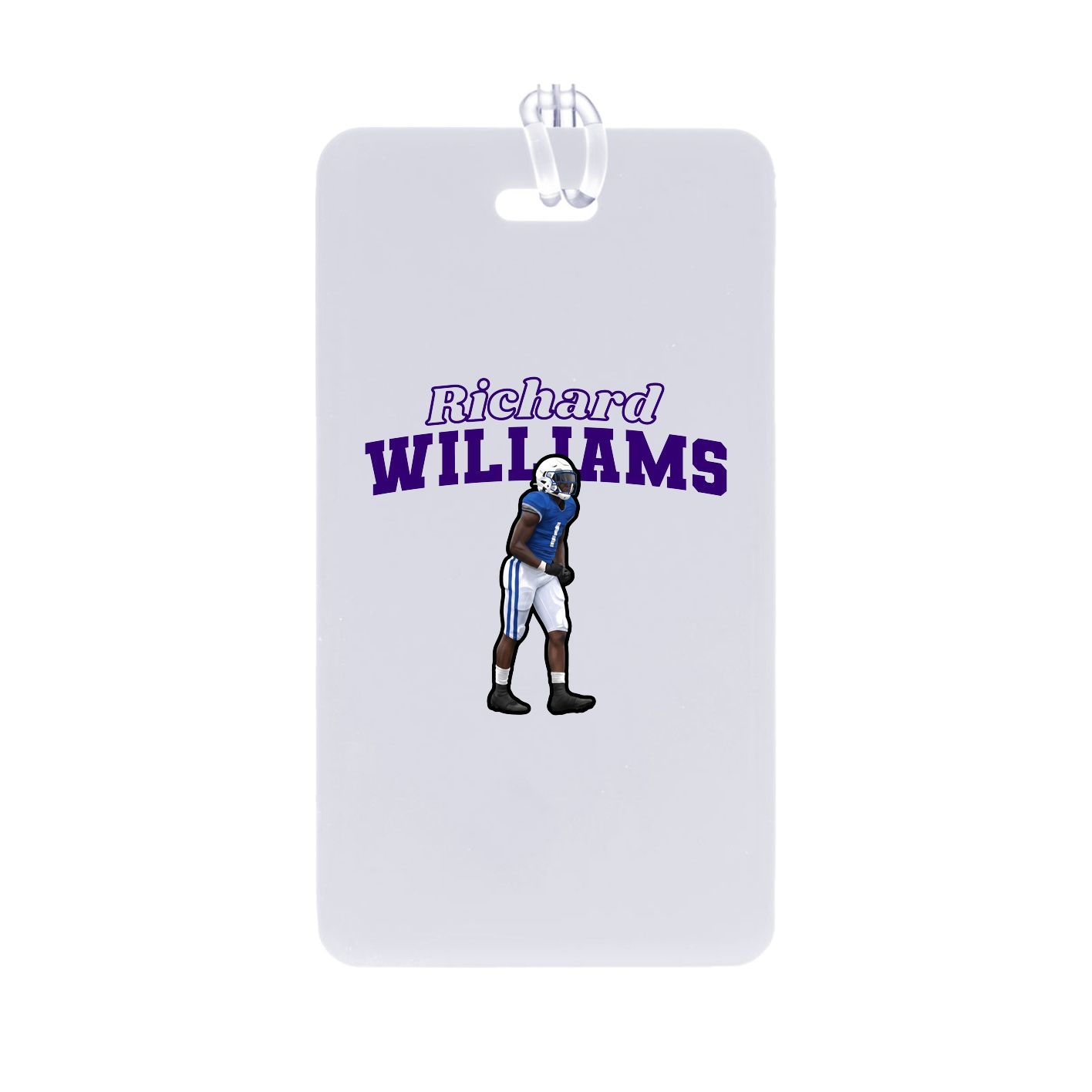 Bag Tag — Name Arch in Classic