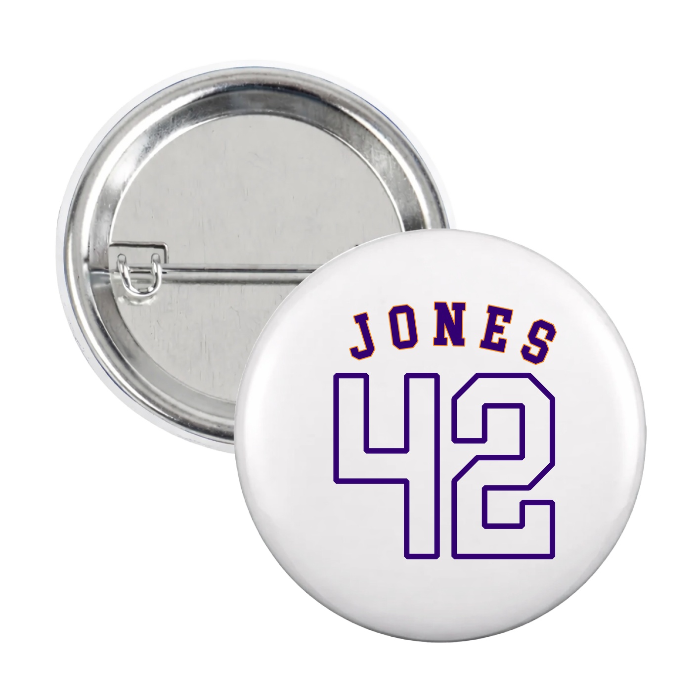 Game Day Button — Shirsey Arch in White