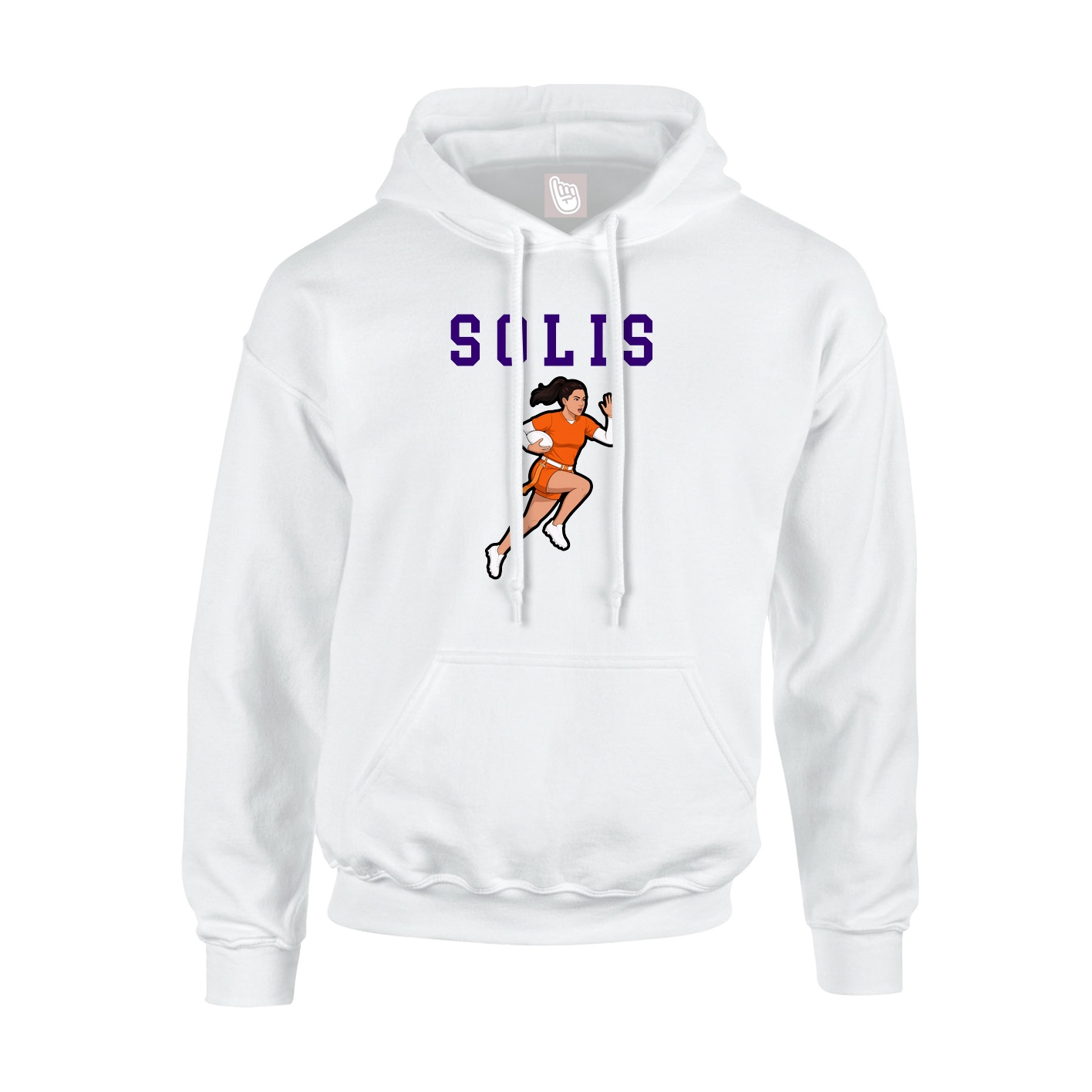 Youth Hoodie — Shirsey in White